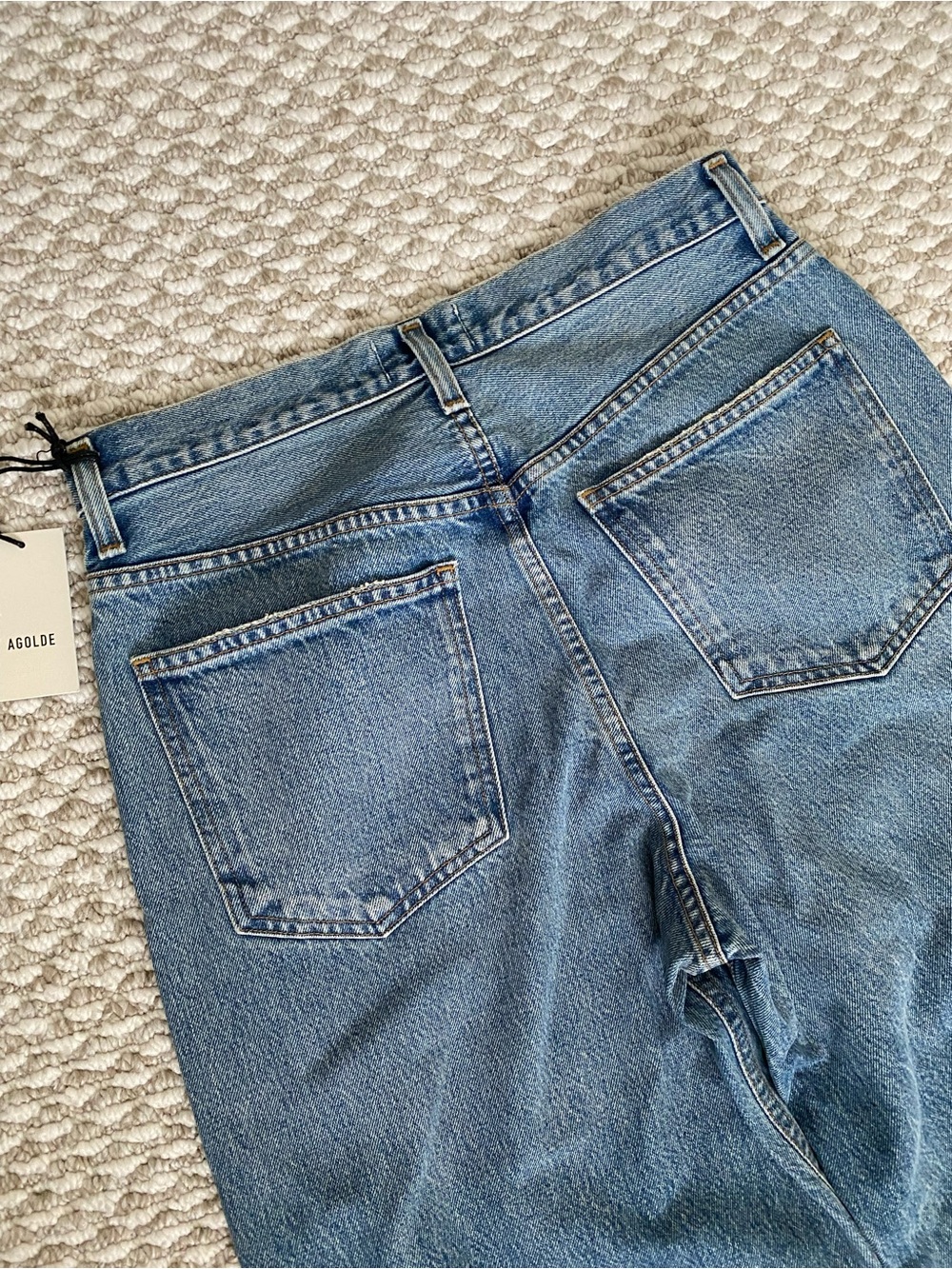 Agolde Geiore Mid-Rise Baggy Taper Jeans - Picture 6 of 6